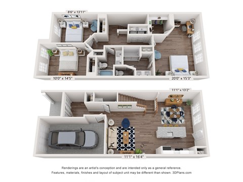 3837 Hayden Lane 3 Beds Home, Townhouse for Rent - Photo Gallery 21